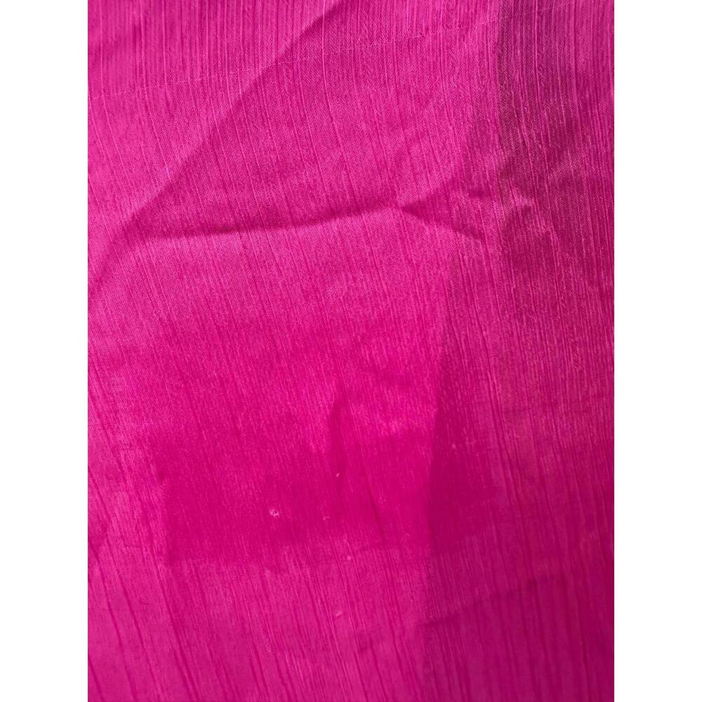 Adam Lippes x RTR Pink Knot Front Gown Size 14 with Fabric Pull Discoloration - Picture 7 of 14